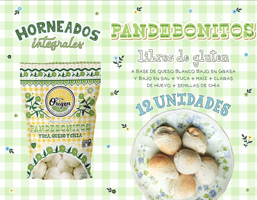 PAN DE BONITOS SIN GLUTEN