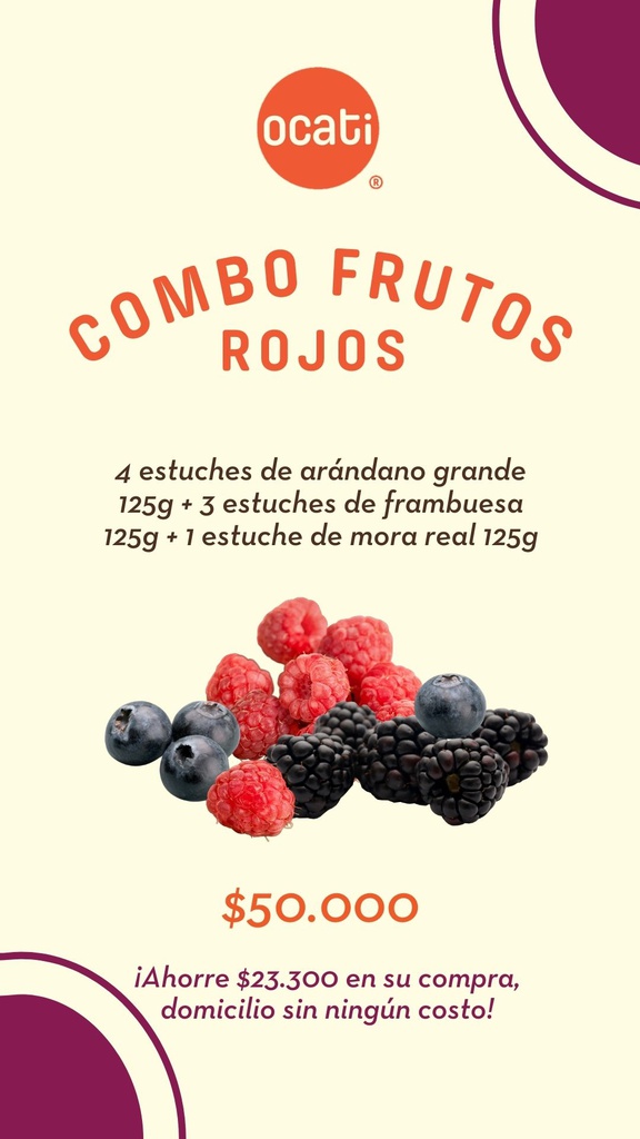 COMBO FRUTOS ROJOS