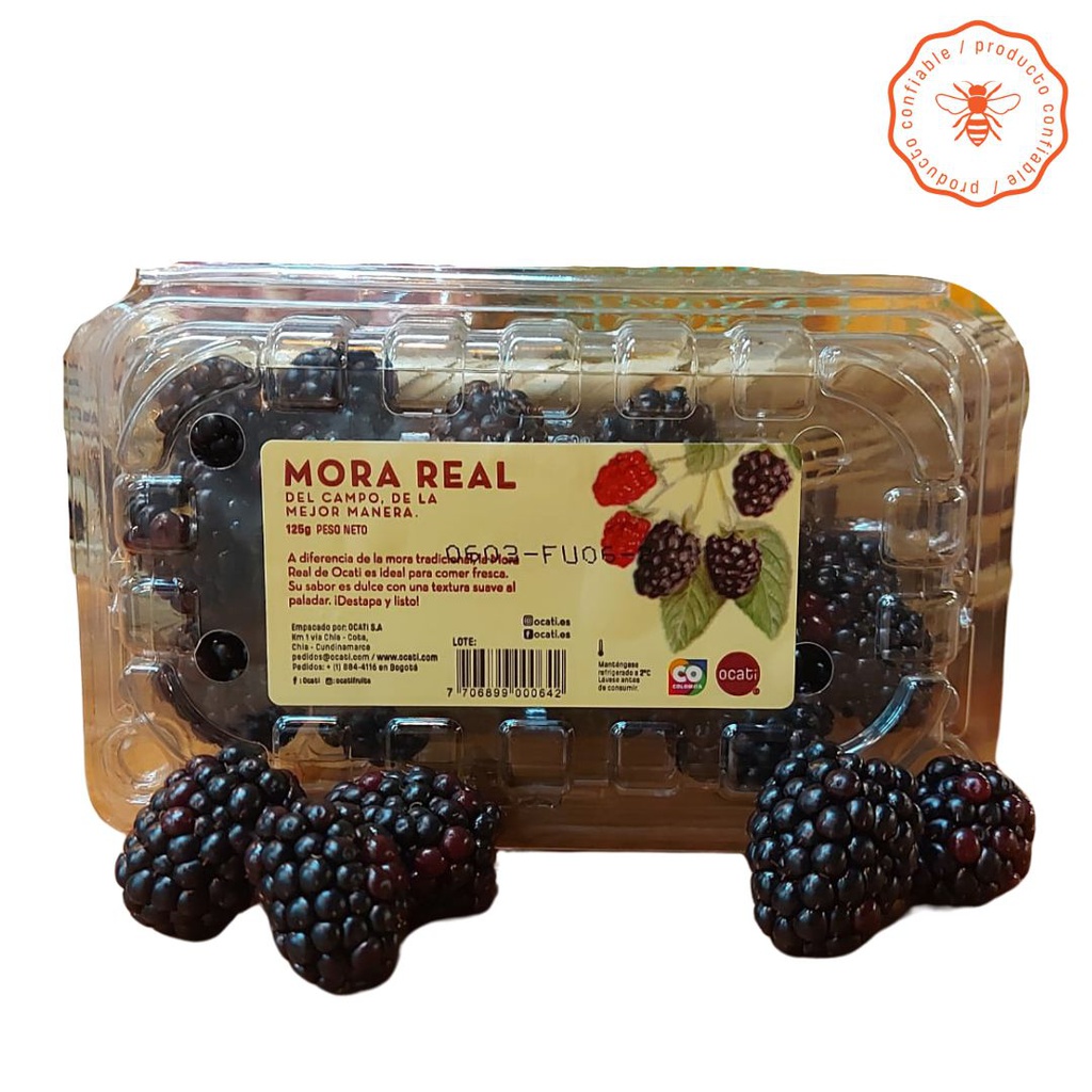 [MP8NL_424] MORA REAL SELECCIONADA X 125G
